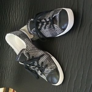 Converse All Star tweed pattern sneakers